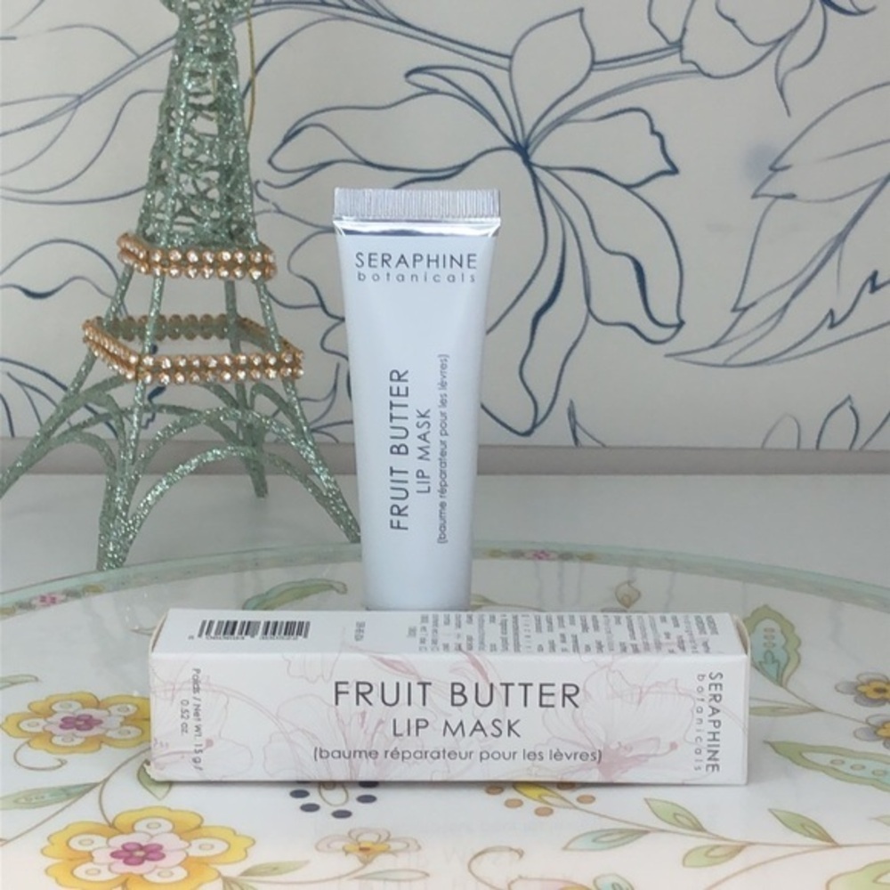Seraphine Botanicals fruit butter lip mask NIB